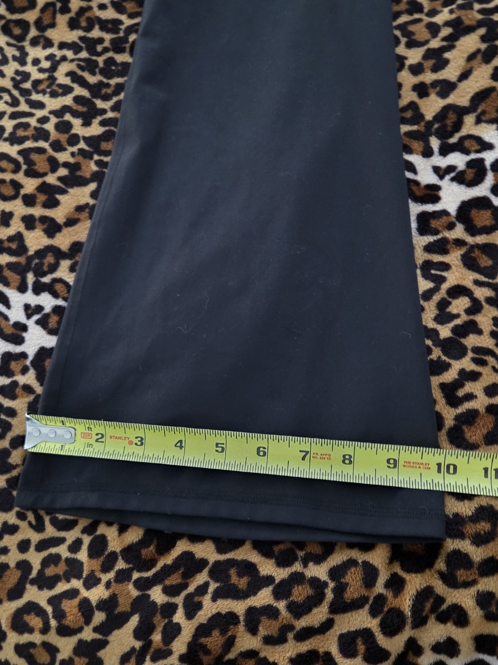 Fabletics Black High-Waist Flare Leg Pants - Picture 7 of 10